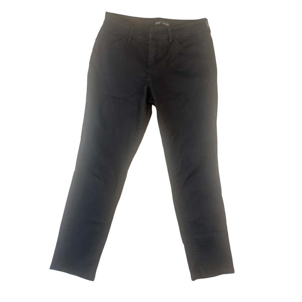 Royalty for Me Hyper Denim Black Skinny Jeans Womens Stretch Slim Pants Size L
